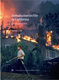 Cover image: Introduction to Fire in California 2nd edition 9780520379138