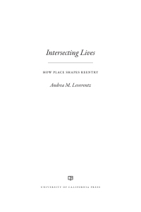 Cover image: Intersecting Lives 1st edition 9780520379435