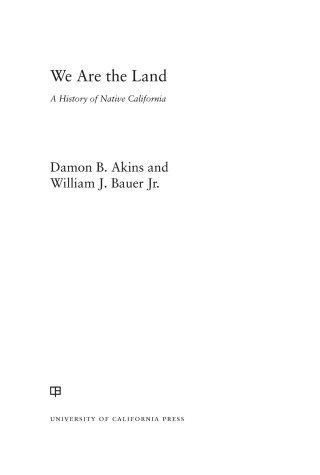 Titelbild: We Are the Land 1st edition 9780520280502