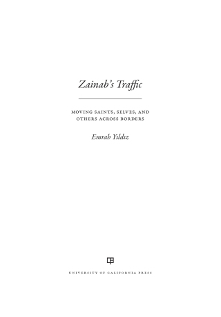 Imagen de portada: Zainab’s Traffic 1st edition 9780520379831
