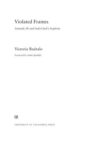 Cover image: Violated Frames 1st edition 9780520380080