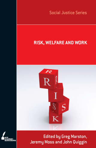 Cover image: Risk, Welfare and Work 9780522857917