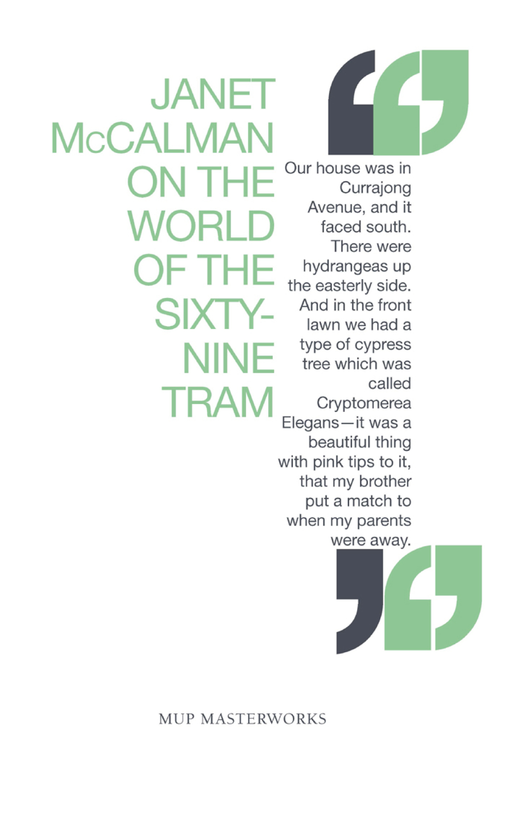 On The World Of The Sixty-Nine Tram
