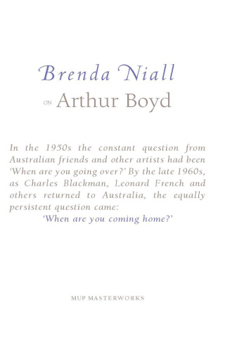 Cover image: On Arthur Boyd 9780522851946