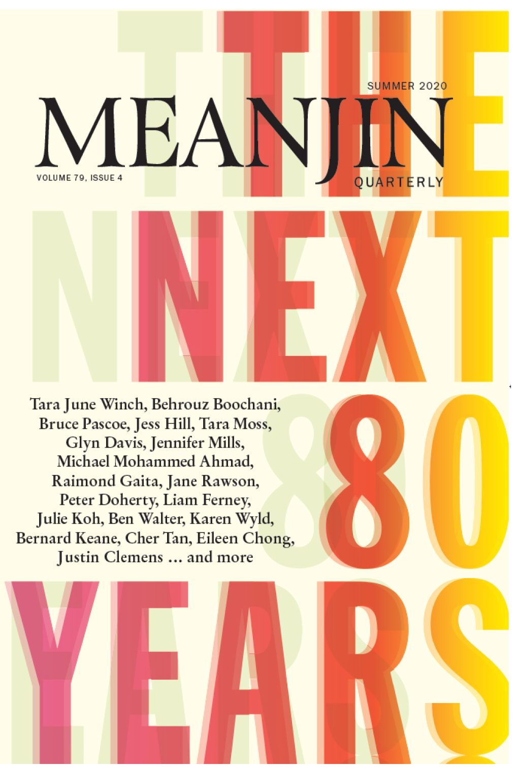 Meanjin Vol 79, No 4