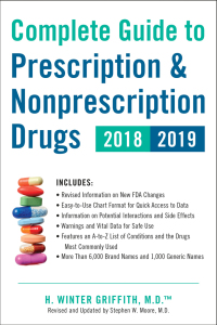 Cover image: Complete Guide to Prescription & Nonprescription Drugs 2018-2019 9780143131984