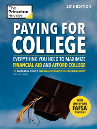Cover image: Paying for College, 2019 Edition 9780525567554