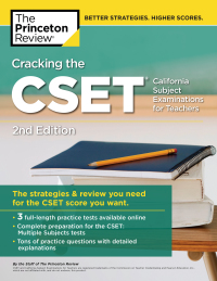 Cover image: Cracking the CSET (California Subject Examinations for Teachers), 2nd Edition 2nd edition 9780525567622
