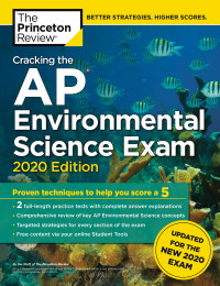 Cover image: Cracking the AP Environmental Science Exam, 2020 Edition 9780525568247