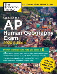 Cover image: Cracking the AP Human Geography Exam, 2020 Edition 9780525568278