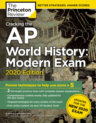 Cover image: Cracking the AP World History: Modern Exam, 2020 Edition 9780525568414