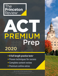 Cover image: Princeton Review ACT Premium Prep, 2020 9780525568803