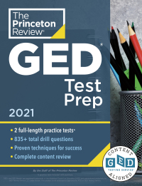 Cover image: Princeton Review GED Test Prep, 2021 9780525569398