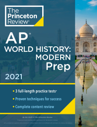 Cover image: Princeton Review AP World History: Modern Prep, 2021 9780525569718