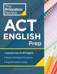 Cover image: Princeton Review ACT English Prep 9780525570332