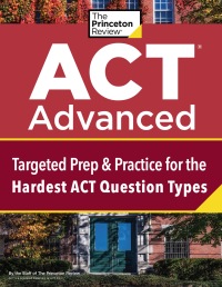 Cover image: ACT Advanced 9780525571698