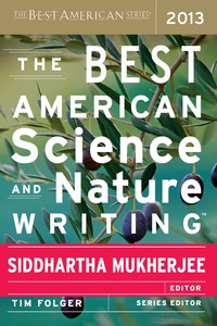 Cover image: The Best American Science and Nature Writing 2013 9780544003439