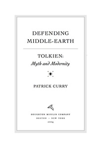 Cover image: Defending Middle-Earth 9780618478859
