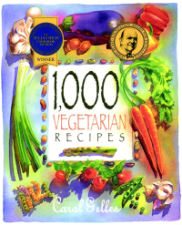 Omslagafbeelding: 1,000 Vegetarian Recipes 9780025429659