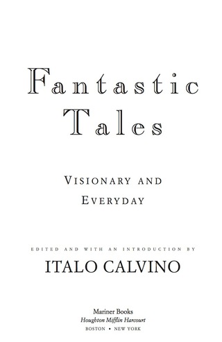 Cover image: Fantastic Tales 9780544152090