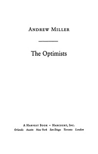 صورة الغلاف: The Optimists 9780156030557