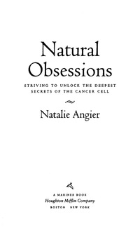 Omslagafbeelding: Natural Obsessions 9780395924723