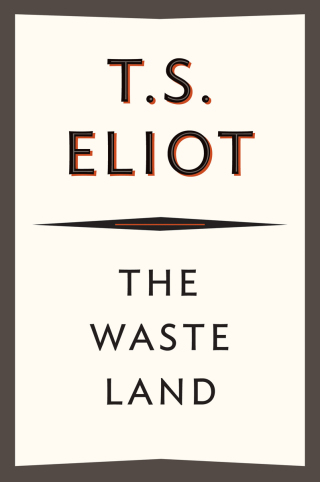 Cover image: The Waste Land 9780544358362