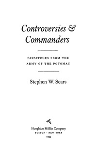 Cover image: Controversies & Commanders 9780618057061