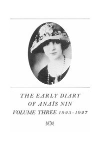 Omslagafbeelding: The Early Diary of Anaïs Nin, 1923–1927 9780544396395
