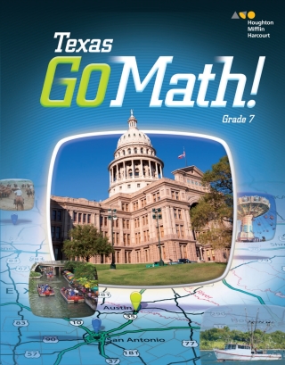 Cover image: Go Math Texas Student Interactive Worktext Grade 7 9780544050877