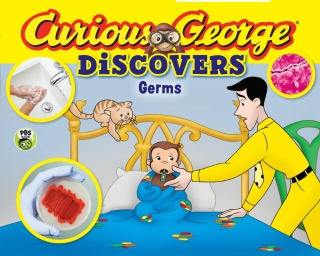 Cover image: Curious George Discovers Germs 9780544430662