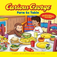 صورة الغلاف: Curious George Farm to Table 9780544652200