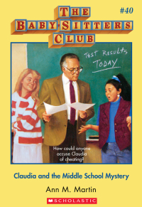 Cover image: Claudia and the Middle School Mystery 9780590440820