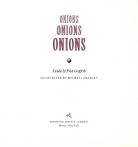 Cover image: Onions, Onions, Onions 9780618235070