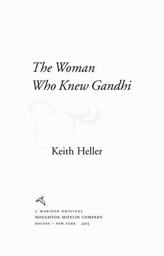 Imagen de portada: The Woman Who Knew Gandhi 9780618335459