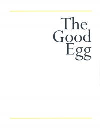 Cover image: The Good Egg 9780618711949