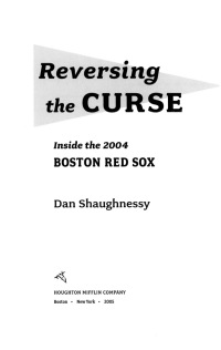 Cover image: Reversing the Curse 9780547346939