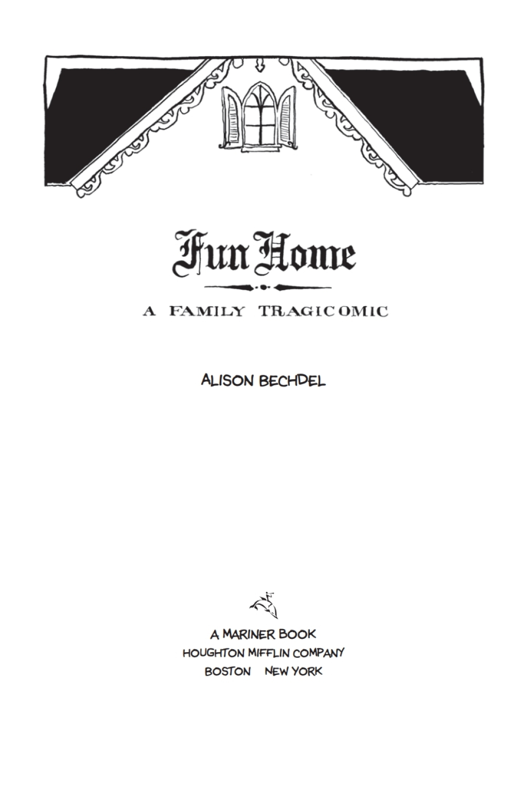 Fun Home A Family Tragicomic