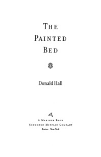 Cover image: The Painted Bed 9780618340750
