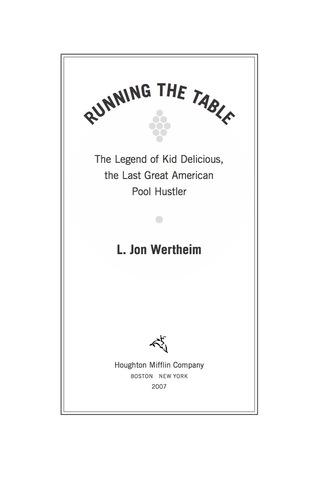 Cover image: Running the Table 9780547086125