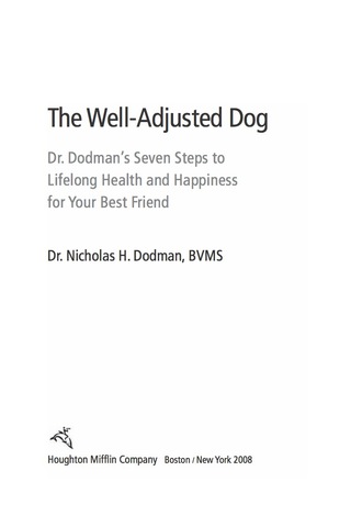 Cover image: The Well-Adjusted Dog 9780547237749