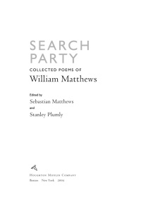 Cover image: Search Party 9780618565856