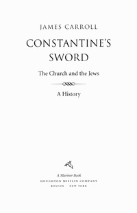 Cover image: Constantine's Sword 9780618219087