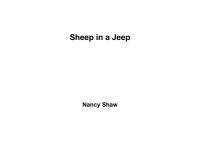 Cover image: Sheep in a Jeep (Read-aloud) 9780395470305