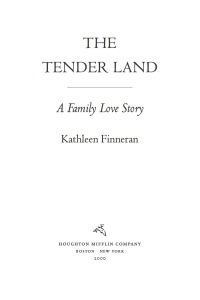 表紙画像: The Tender Land 9780618340743