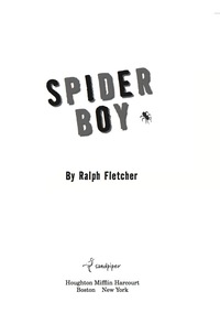 Cover image: Spider Boy 9780547248202