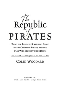 Cover image: The Republic Of Pirates 9780156034623
