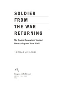Cover image: Soldier From The War Returning 9780547336923
