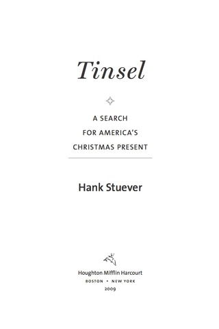 Cover image: Tinsel 9780547394565