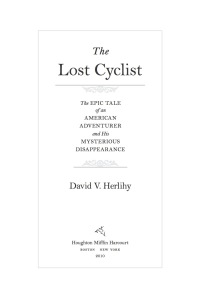 Cover image: The Lost Cyclist 9780547521985